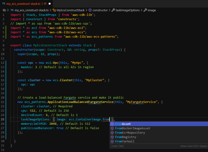 Implementing AWS Infrastructure with AWS CDK