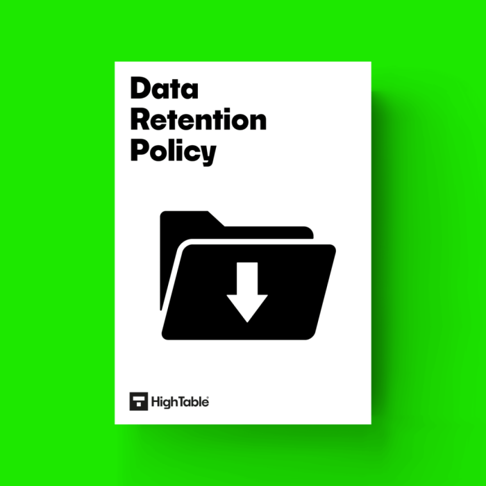 Developing a Data Retention Policy for Regulatory Compliance