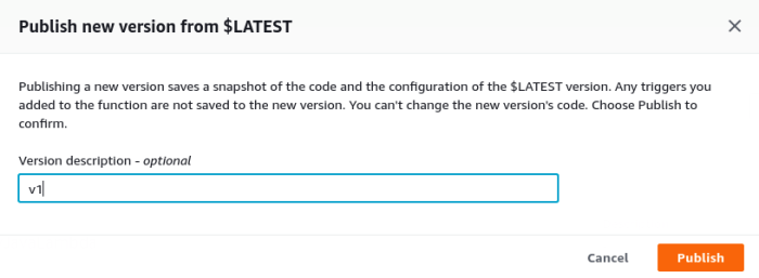 AWS Lambda Versions and Aliases Explained By Example