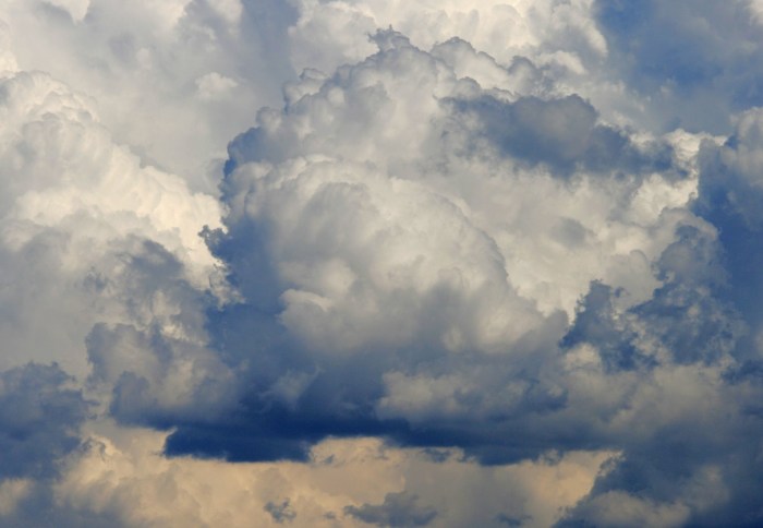 White Cloud At Blue Sky Free Stock Photo - Public Domain Pictures