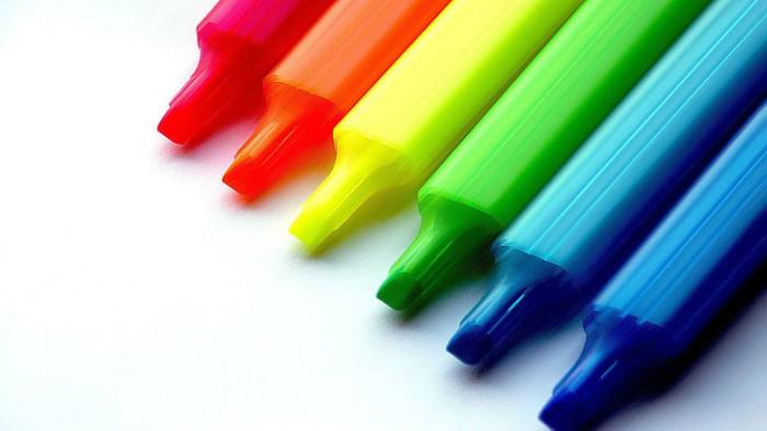 HD wallpaper: selective focus photography of Crayola crayons, united ...