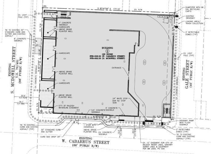 Site Plan from SR-003-17