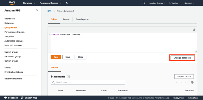 Building serverless applications with Amazon Aurora Serverless